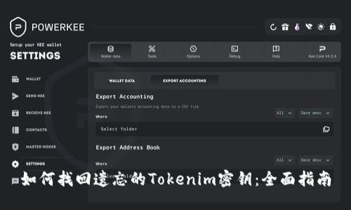 如何找回遗忘的Tokenim密钥：全面指南