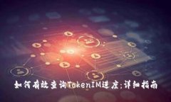 如何有效查询TokenIM进度：